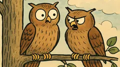 Vtip: Sedia dve sovy na strome...