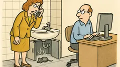 Vtip: Prišla ráno žena do práce...