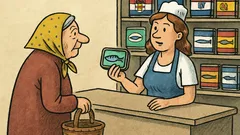 Vtip: Ide babka do obchodu a...