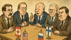 Vtip: Stretli sa hokejoví bossovia v Helsinkách...