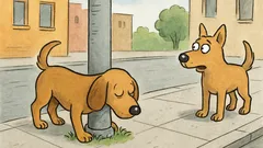 Vtip: Idú dvaja psi po ulici...