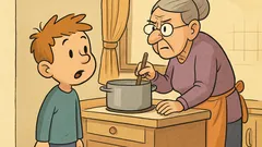 Vtip: Babička hovorí Miškovi – nehovor ‚čo?‘