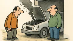 Vtip: Čo vám to smrdí v garáži?