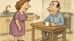 Vtip: Po dvadsiatich rokoch manželstva hovorí žena...