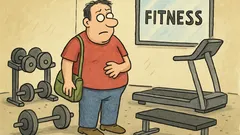 Vtip: Roman sa prihlásil do fitka, ale...