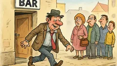 Vtip: Keď som smädný, to nevidí nikto...