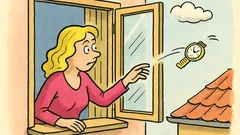 Vtip: Prečo blondínka hádže hodinky z okna?