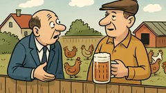 Vtip: Niektorí muži prirovnávajú ženy k sliepkam...