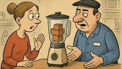 Vtip: – Pán vedúci, je ten mixér výkonný?