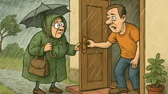 Vtip: Muž otvorí dvere a svokra stojí...