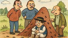 Vtip: Stavia sa Maďar, Rus a Slovák pod mravenisko