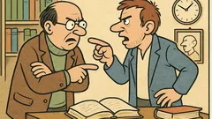 Vtip: Dvaja filozofi sa hádajú v bare...