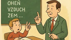 Vtip: Jarko, vymenuj štyri živly!