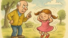 Vtip: Nekrúť sa, Evka si ju drží rukami