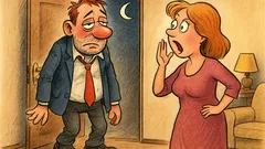 Vtip: Príde muž večer domov...