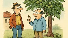 Vtip: Prečo je strom orech mužského rodu?