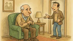 Vtip: Dedko, nejdeš na to stretnutie...