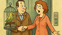 Vtip: Prinesiem domov papagája a on...