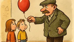 Vtip: Škót prinesie deťom z jarmoku balón...