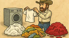 Vtip: Chuck Norris triedi veci na tri kopy...