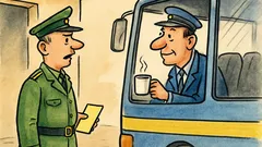 Vtip: Colník sa pýta vodiča autobusu...