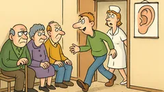 Vtip: V ušnej ambulancii sa otvorili dvere...