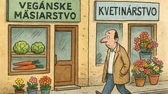 Vtip: V Prahe otvorili vegánske mäsiarstvo...