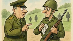 Vtip: Na vojenčine kapitán sa pýta vojaka...