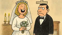 Vtip: Prečo sa nevesty vydávajú v bielom?