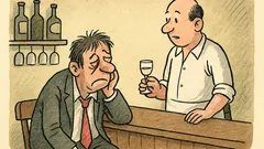 Vtip: Hovorí opitý ekonóm – ešte jedno deci...