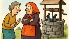 Vtip: Suseda, počula som, že váš muž...