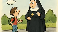 Vtip: Chlapec stretol mníšku a pýta sa...