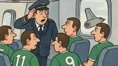 Vtip: Kapitán lietadla vtrhne do kabíny...