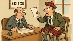 Vtip: Do anglických novín prišiel list...