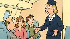 Vtip: Letuška vojde k cestujúcim a oznamuje