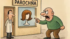 Vtip: "Čo?! Ja že som na hlavu???"