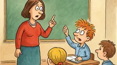 Vtip: Učiteľka sa pýta: Deti, príklad na náhodu?