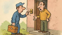 Vtip: Zákazník sa sťažuje na zvonček...