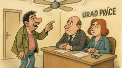Vtip: V kancelárii na úrade práce...