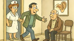 Vtip: U ušného lekára sa otvoria dvere…