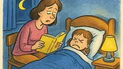 Vtip: Večer pred spaním číta mamička dcérke...