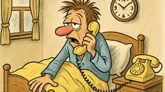 Vtip: Niekto volá do telefónu...