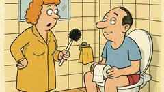 Vtip: Všimol si si novú toaletnú kefku?