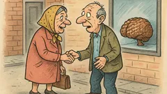 Vtip: Stará láska nehrdzavie, len mozgové závity