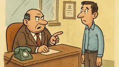 Vtip: Riaditeľ si zavolá zamestnanca...