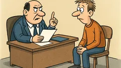 Vtip: Na pohovore – No, vzhľadom na to...