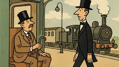 Vtip: Hovorí lord vo vlaku Jeanovi...