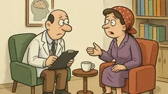 Vtip: Žena hovorí psychiatrovi – Keď môj manžel...