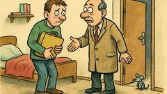 Vtip: Študent sa sťažuje na zlé ubytovanie