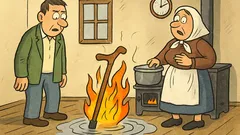 Vtip: Zachrípnutá barla zhorela zaživa...